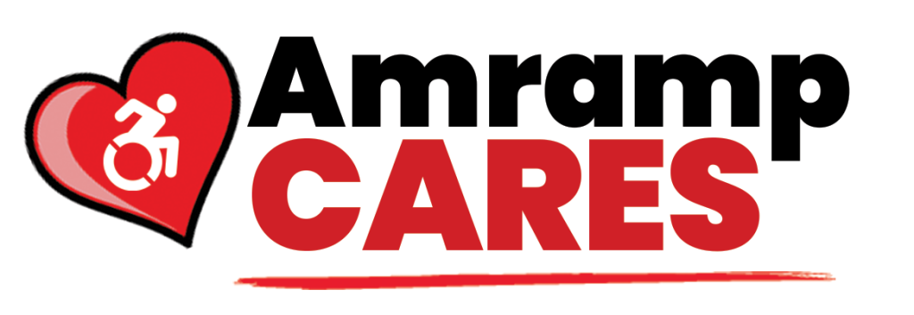 Amramp Cares Logo
